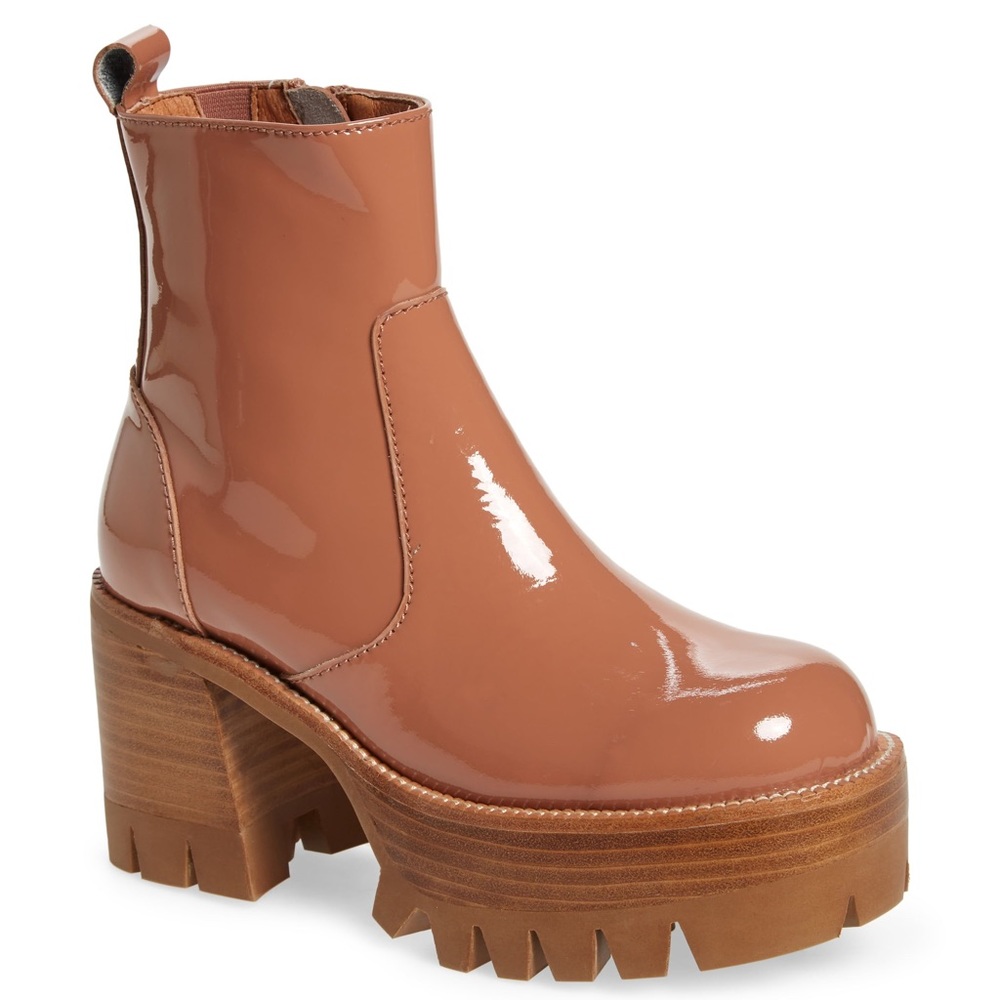 Jeffrey Campbell Tan Ankle Boots